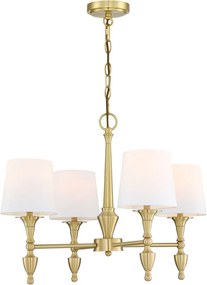 COSMOLIGHT P04159BR-WH AUSTIN Provence Csillár Sárgaréz E27 IP20