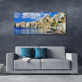 Vászonkép falra Sea város építészet 100x50 cm