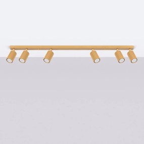 Aranyszínű spotlámpa 6,5x117 cm Gleam – Sollux