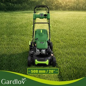 Benzinmotoros fűnyíró GARDLOV DriveXPro 196 cm³ - 51 cm kinyúlás, 60 literes kosár