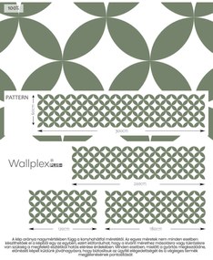 Wallplex konyhahátfal Pattern (Méret: 60x120)