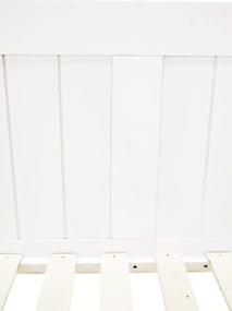 Ágy pótággyal, tűnyalábos fenyőfa, fehér, 90x200, GLAMIS