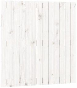 fehér tömör fenyőfa fali fejtámla 82,5x3x90 cm