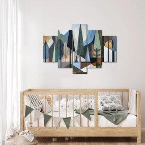 Kép - Természetes geometriai absztrakció II. (150x105 cm)