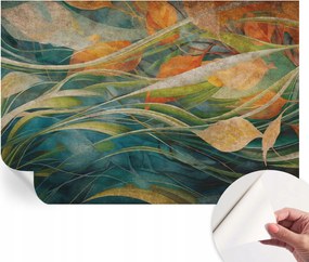 Öntapadós tapéta Fali furnér 3D hatás Őszi tájkép 152x104 cm