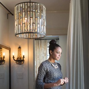 Hinkley Lighting GEMMA HK-GEMMA-P-A-VBZ Függőlámpa 1x60W/E27