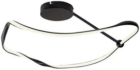 RÁBALUX 71094 MIROSSI Modern LED Mennyezeti Lámpa Fekete IP20