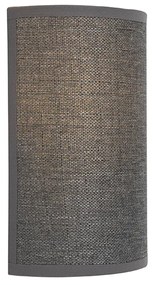 Modern fali lámpa szürke - Simple Drum Jute