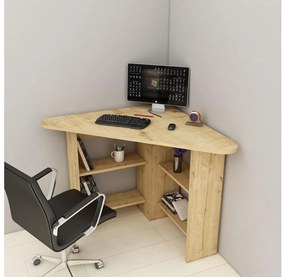 Munkaasztal CORNER 73,8x80 cm zafír tölgy