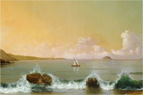 Kép - Martin Johnson Heade, Rio de Janeiro Bay, reprodukciók (90x60 cm)