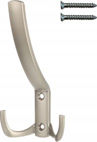 Fali akasztó előszobába matt nikkel ruhaakasztó törölköző