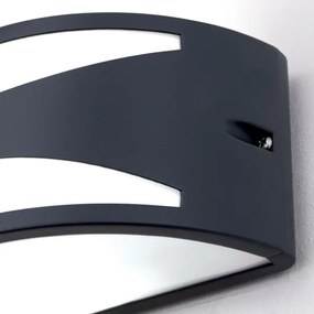 Orion - Kültéri fali lámpatest SHELL 1xE27/40W/230V IP54 antracit