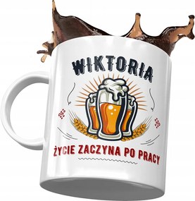 Bögre Viktória Feleség Barátnő Ajándék Nyomtatott Fotóval