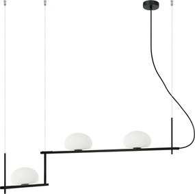 Italux modern függeszték kernio fekete opál itxpnd-357783-bk+w