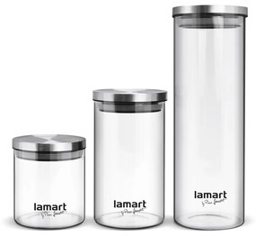 Lamart LT6025 Peut 3 db-os üveg élelmiszer tároló szett