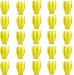 22x Többször Használható Jégkocka Italok Hűtésére Banán Formák