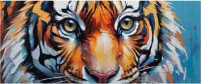 Kép - Tigris látképe, festmény (120x50 cm)