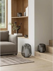 Szürke rozsdamentes acél váza (magasság 21 cm) Miyabi – Blomus