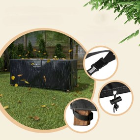 Deuba Védőhuzat sörkészlethez 180x90x74 cm - antracit