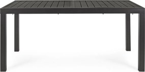 Alumínium kerti étkezőasztal 90x160 cm Hilde – Bizzotto