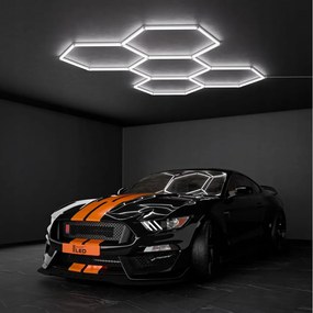 LED mennyezeti lámpa LED/240W/85-265V 6500K 298x209 cm CRI 90 IP44 fehér