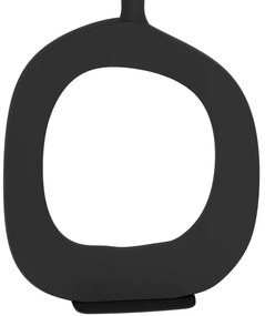 Eglo 390424 - Asztali lámpa DIEZMA 1xE27/60W/230V 88 cm fekete/krémes