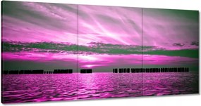 Vászonkép 120x60 Hanga naplemente