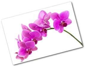 Üveg vágódeszka Rózsaszín orchidea pl-ko-80x52-f-67691978