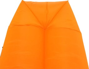 Felfújható babzsák/lazy bag, narancssárga, LEBAG