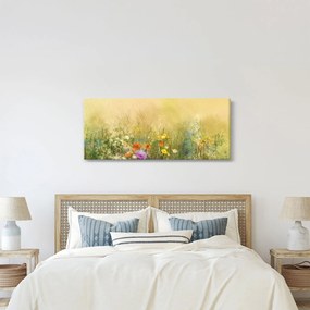 Kép - Festett rét (120x50 cm)