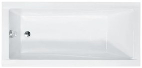 Besco Modern egyenes kád 120x70 cm fehér #WAM-120-MO