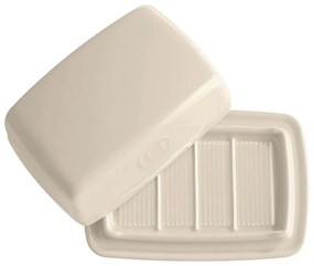 Krémszínű kerámia vajtartó – Emile Henry