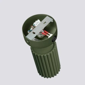 Sollux SL.1617 - Fali spotlámpa KARBON 1xGU10/10W/230V zöld