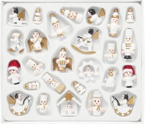 Karåcsonyi dekoråció szett, 26db-os Fehér Livarno 62/RT2267