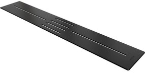 Mexen Toro zuhanytálca burkolat 130-160 cm, fekete - 43920070