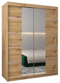 Ruhásszekrény 150 cm Verika 4 150 (artisan tölgy). 1064275