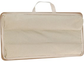 Laptop oldalsó asztal, barna, 57,5 x 4 x 30,5 cm, MDF