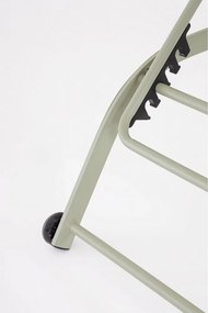 Szürkésbarna fém kerti napozóágy Taylor – Bizzotto