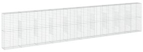 horganyzott vas gabion kosár fedéllel 1000 x 50 x 200 cm