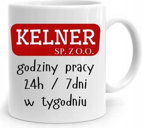 Pincérnek Ajándék Bögre Pincér Kft. fényképes nyomattal