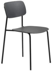 Fekete étkezőszék szett 2 db-os Kirkland – Unique Furniture