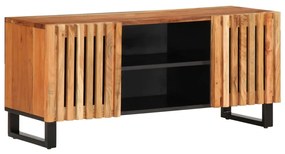 tömör akácfa TV-szekrény 105 x 34 x 46 cm