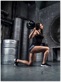 Poszterek 100x135 Illegális edzőterem Garázs