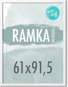 Képkeret 61x91,5 Képkeret Poszter Képkeret fehér 91,5x61