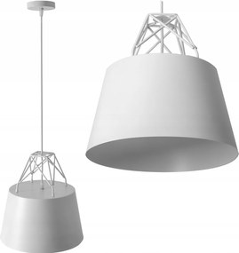 Mennyezeti Lámpa Függeszték Loft Fém Fehér Glamour Modern