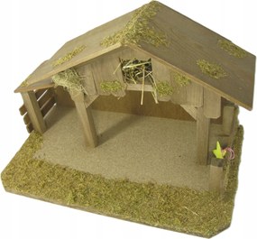 KarĂĄcsonyi betlehem ĂĄllvĂĄny * 35x20x22cm * 9cm magas figurĂĄkhoz