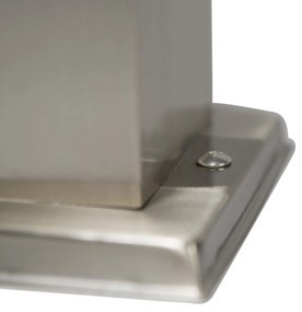 Modern kültéri fali lámpa acél 80 cm IP44 - Malios