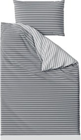 Renforcé pamut ágyneműhuzat CAPRIVI szürke Ágyneműhuzat mérete: 2 db 70 x 90 cm | 200 x 220 cm
