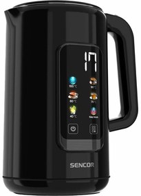 Sencor SWK 0951BK elektromos vízforraló, feketeszínű