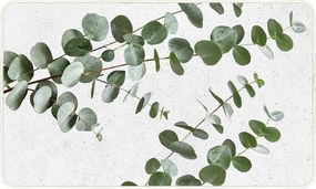 Fehér-zöld szőnyeg 45x75 cm Stevia – douceur d'intérieur